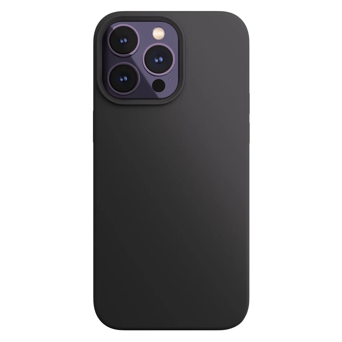 Next One silikonska maska za iPhone 14 Pro Max - crna — Next One silikonska maska za iPhone 14 Pro Max - crna
