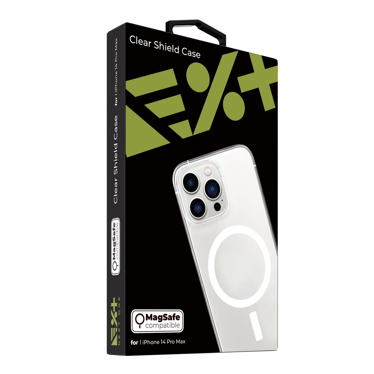 Next One Clear Shield maska s MagSafe za iPhone 14 Pro Max — Next One Clear Shield maska s MagSafe za iPhone 14 Pro Max