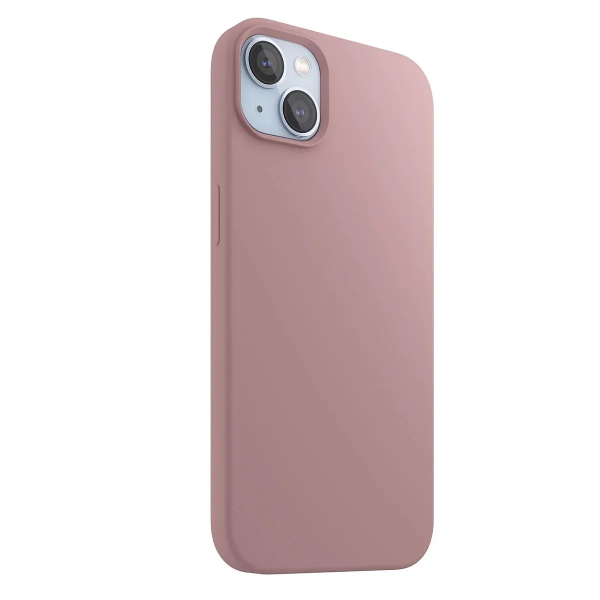 Next One silikonska maska za iPhone 15 - ružičasta — Next One silikonska maska za iPhone 15 - ružičasta