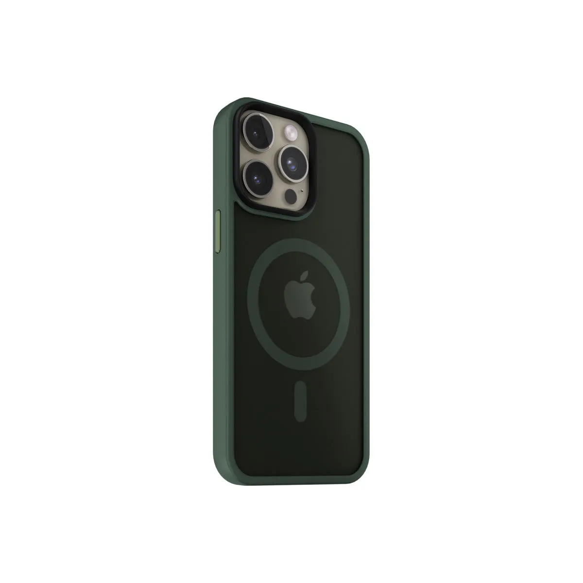 Next One Mist Shield maska s MagSafe za iPhone 15 Pro - pistać — Next One Mist Shield maska s MagSafe za iPhone 15 Pro - pistać