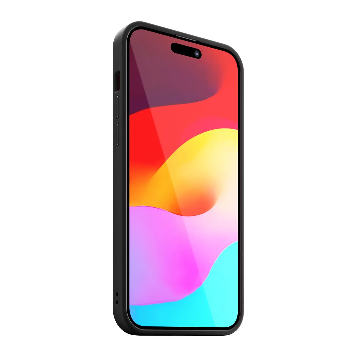 Next One Mist Shield maska s MagSafe za iPhone 15 Pro Max - crna — Next One Mist Shield maska s MagSafe za iPhone 15 Pro Max - crna