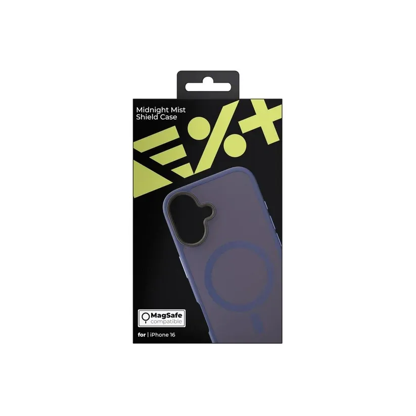 Next One Mist Shield maska s MagSafe za iPhone 16 - ponoćna — Next One Mist Shield maska s MagSafe za iPhone 16 - ponoćna
