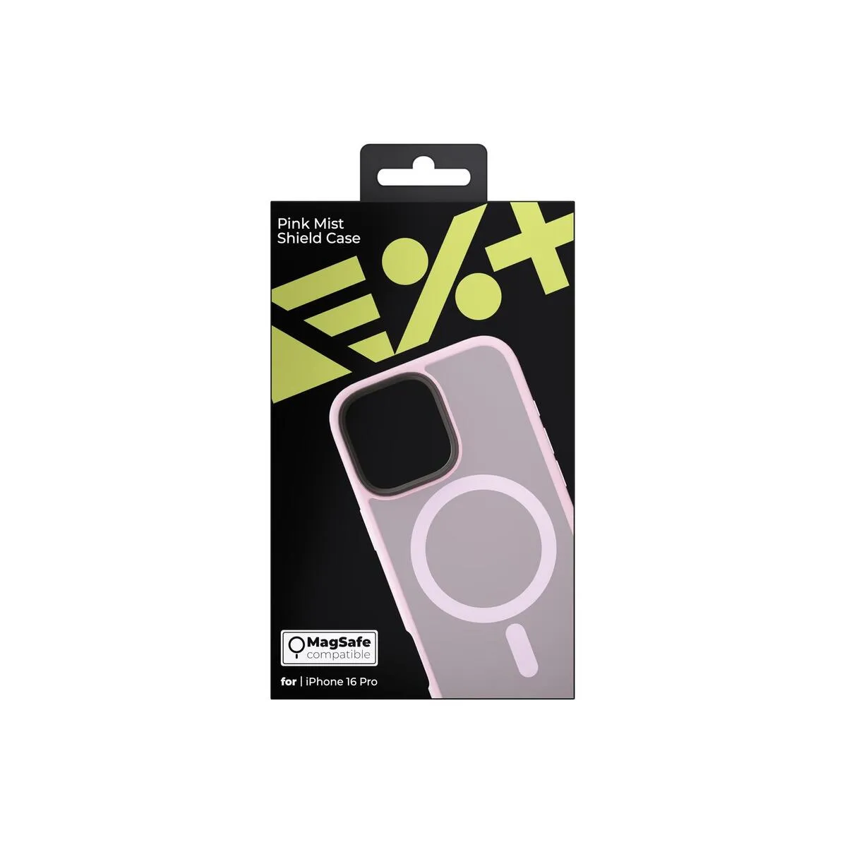 Next One Mist Shield maska s MagSafe za iPhone 16 Pro - ružičasta — Next One Mist Shield maska s MagSafe za iPhone 16 Pro - ružičasta