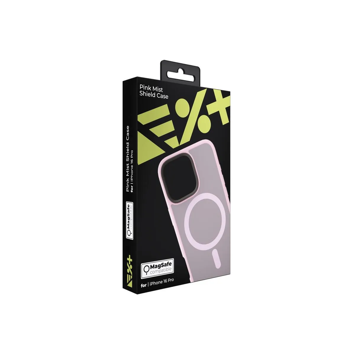 Next One Mist Shield maska s MagSafe za iPhone 16 Pro - ružičasta — Next One Mist Shield maska s MagSafe za iPhone 16 Pro - ružičasta