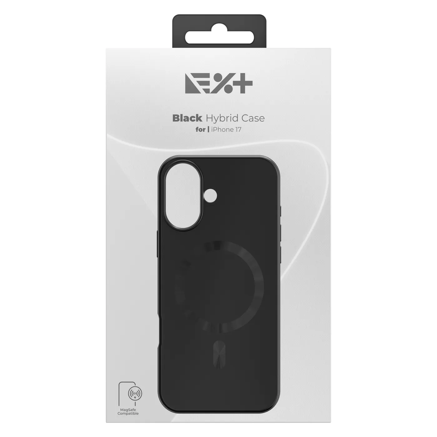 Next One hibridna maska za iPhone 17 - crna — Next One hibridna maska za iPhone 17 - crna