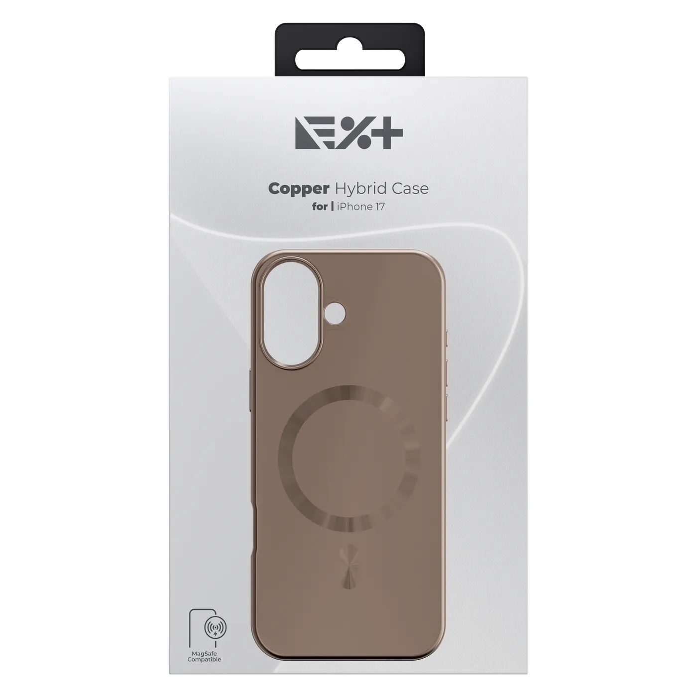 Next One hibridna maska za iPhone 17 - bakrena — Next One hibridna maska za iPhone 17 - bakrena