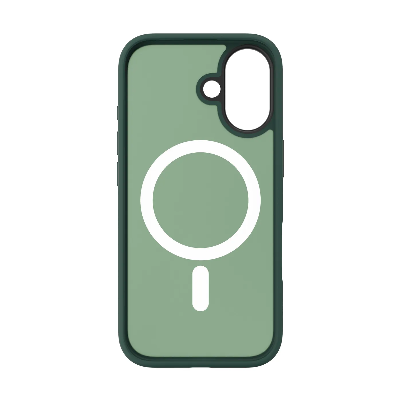 Next One Mist Shield maska s MagSafe za iPhone 17 - zelena — Next One Mist Shield maska s MagSafe za iPhone 17 - zelena