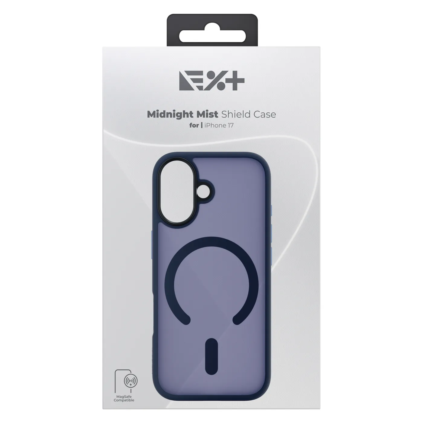 Next One Mist Shield maska s MagSafe za iPhone 17 - ponoćna — Next One Mist Shield maska s MagSafe za iPhone 17 - ponoćna