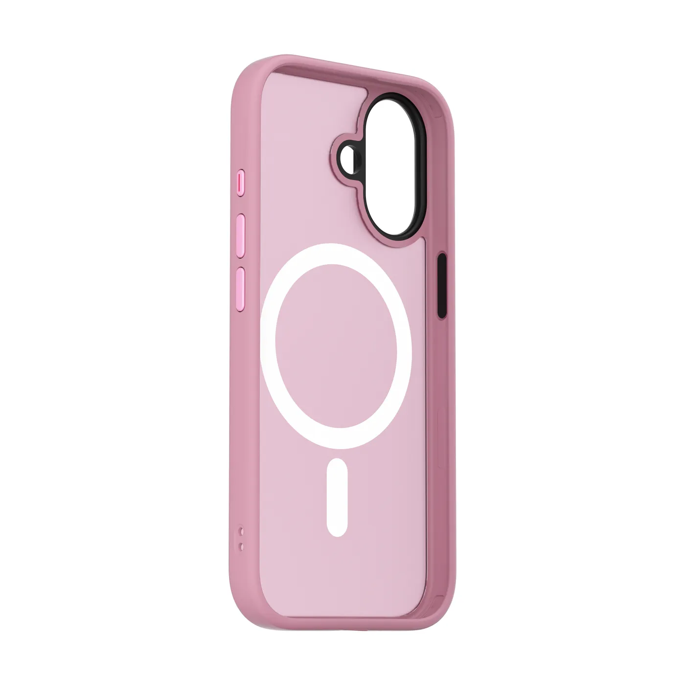 Next One Mist Shield maska s MagSafe za iPhone 17 - ružičasta — Next One Mist Shield maska s MagSafe za iPhone 17 - ružičasta