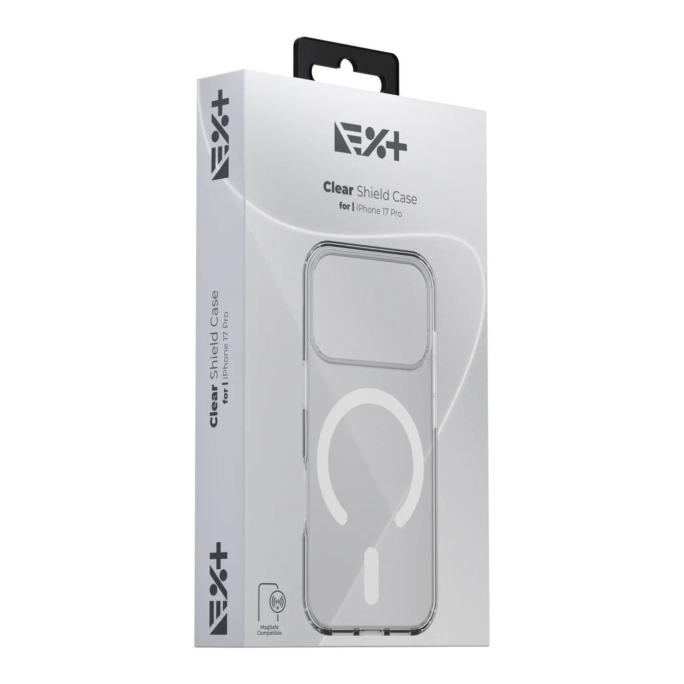 Next One Clear Shield maska s MagSafe za iPhone 17 Pro — Next One Clear Shield maska s MagSafe za iPhone 17 Pro
