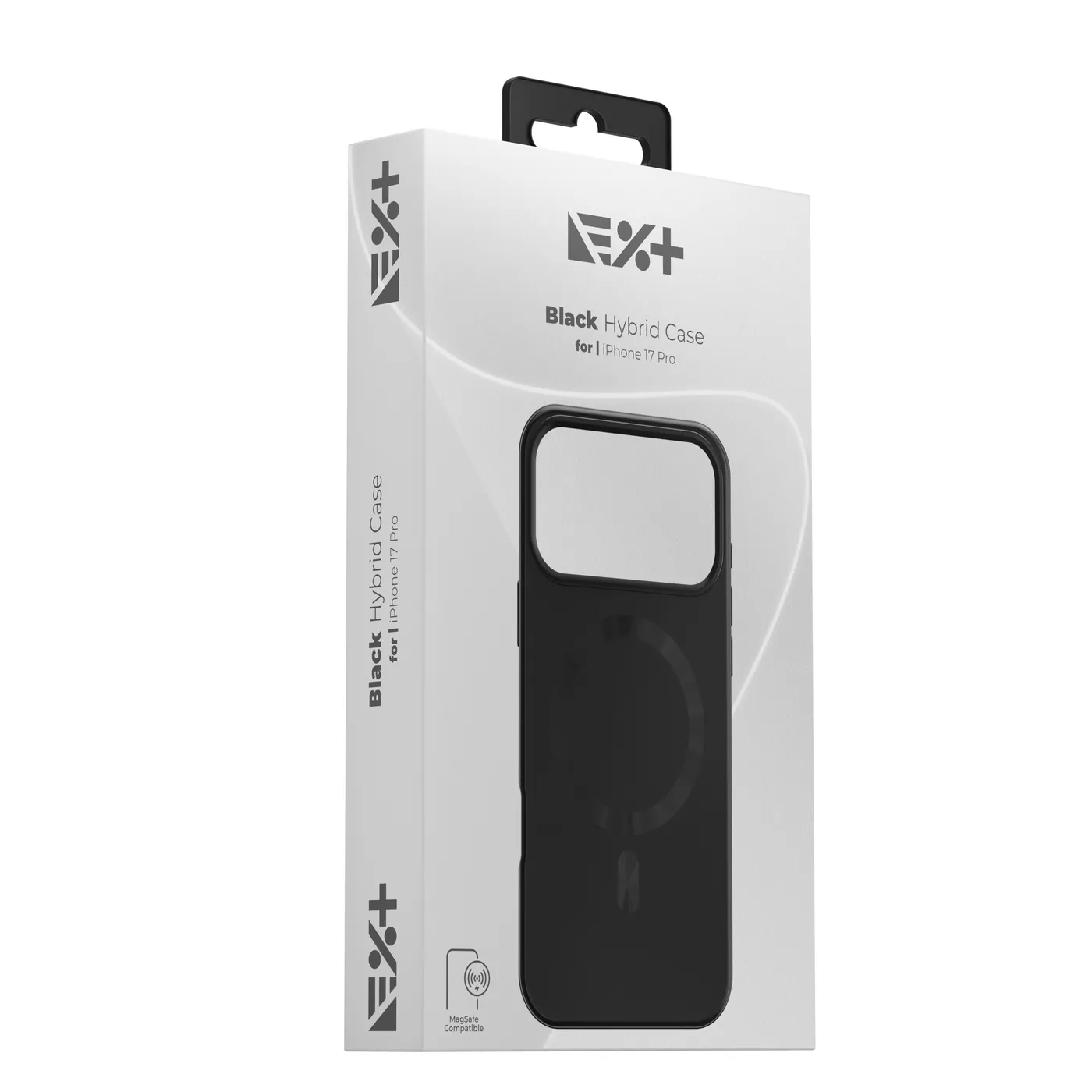 Next One hibridna maska za iPhone 17 Pro - crna — Next One hibridna maska za iPhone 17 Pro - crna