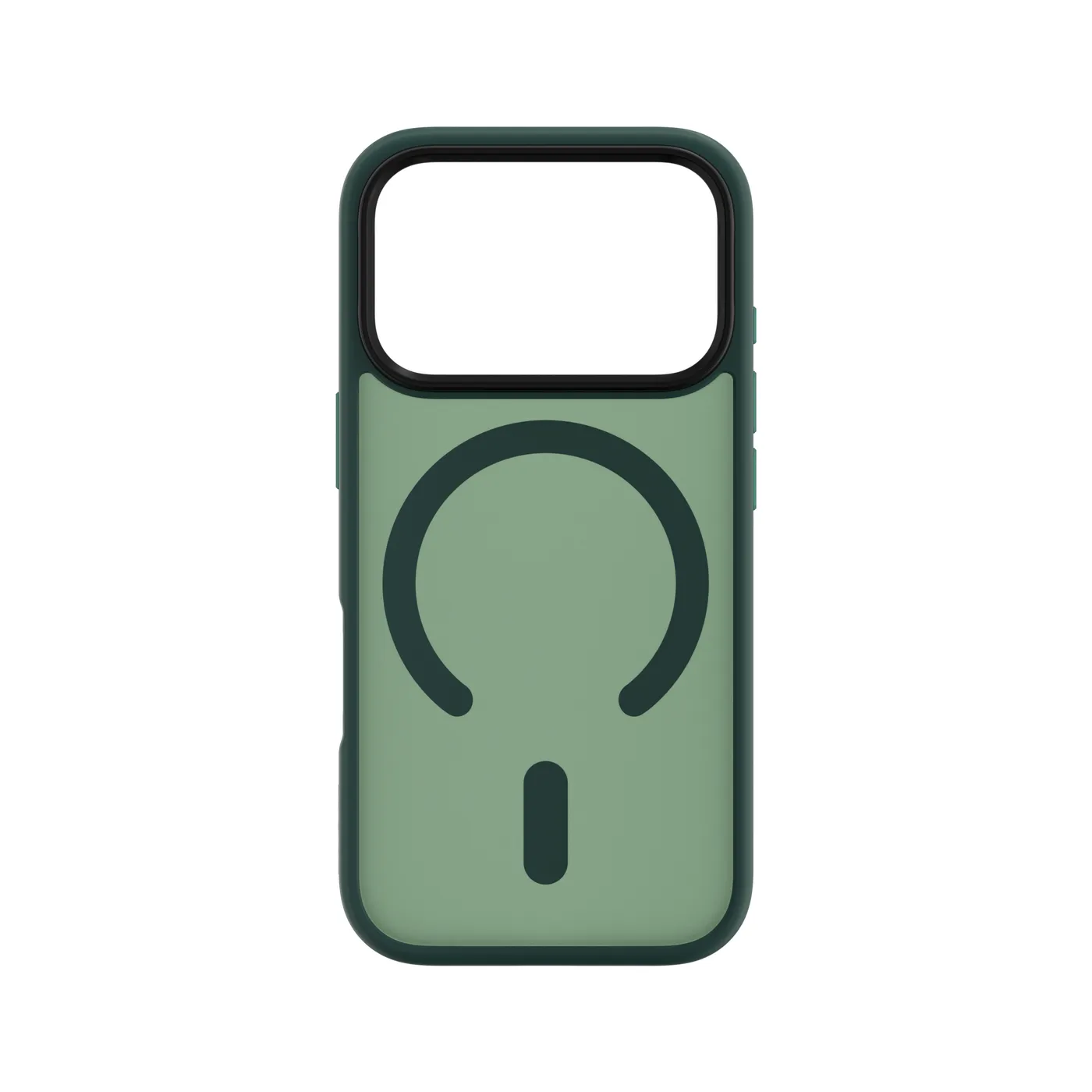 Next One Mist Shield maska s MagSafe za iPhone 17 Pro - zelena — Next One Mist Shield maska s MagSafe za iPhone 17 Pro - zelena