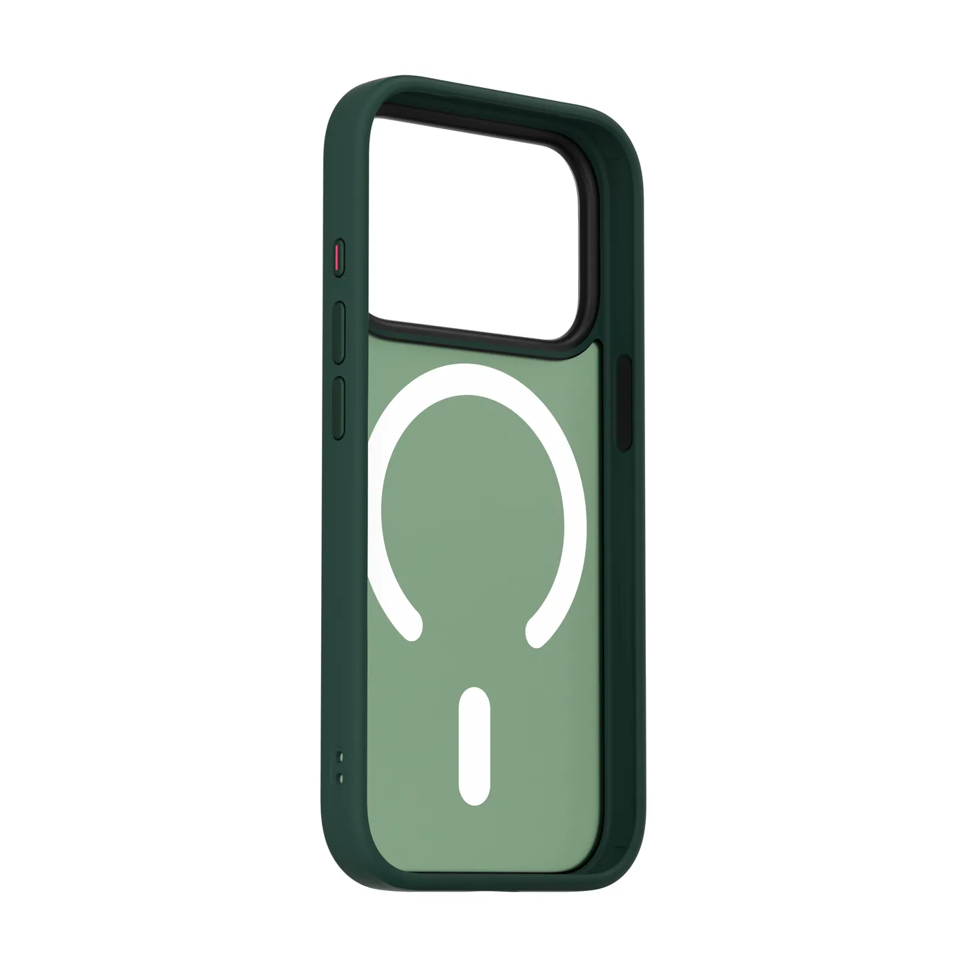 Next One Mist Shield maska s MagSafe za iPhone 17 Pro - zelena — Next One Mist Shield maska s MagSafe za iPhone 17 Pro - zelena