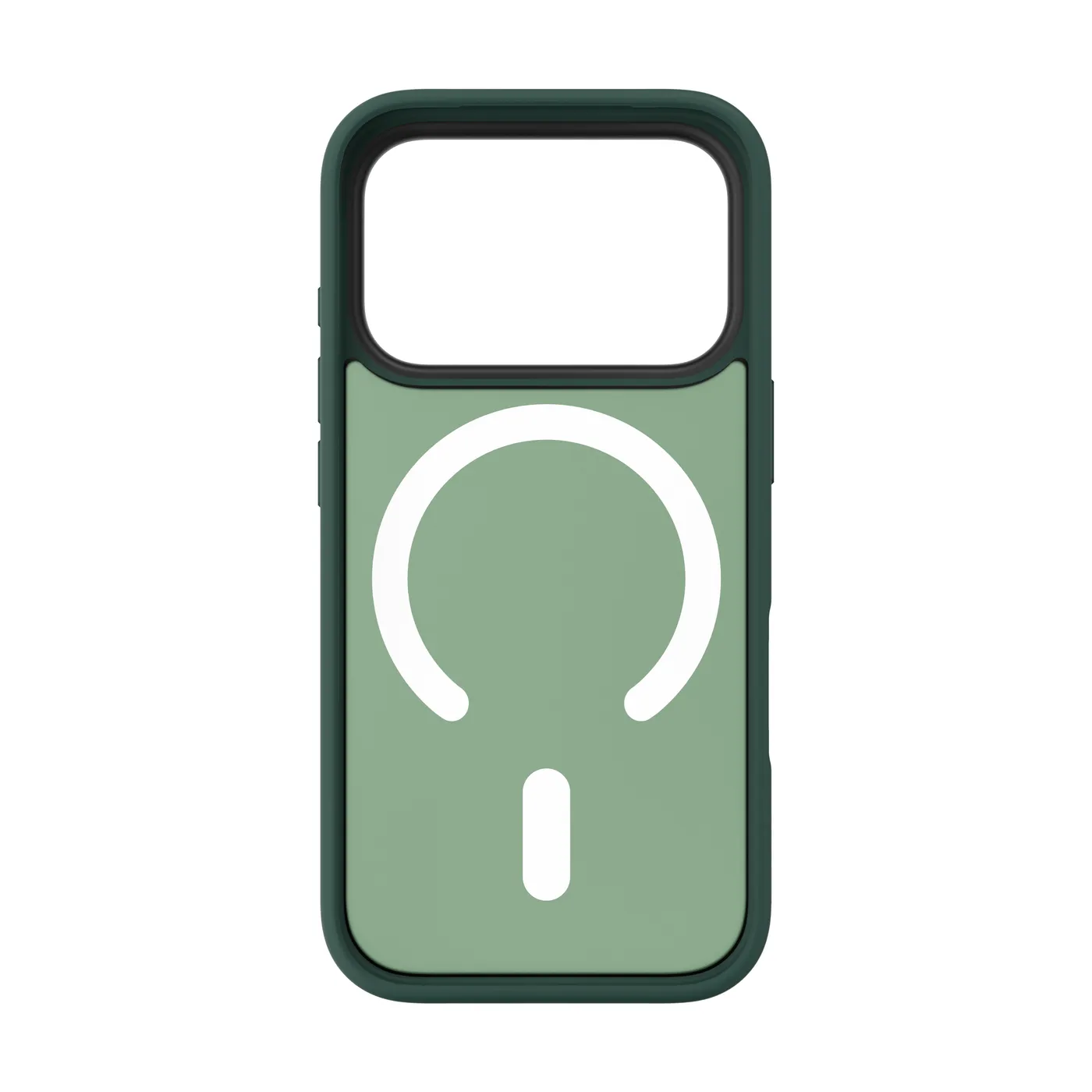 Next One Mist Shield maska s MagSafe za iPhone 17 Pro - zelena — Next One Mist Shield maska s MagSafe za iPhone 17 Pro - zelena