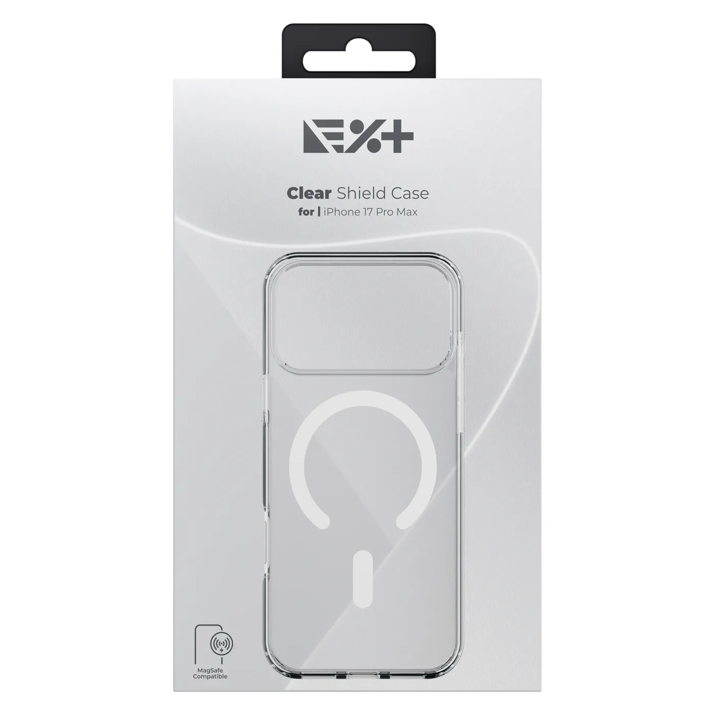 Next One Clear Shield maska s MagSafe za iPhone 17 Pro Max — Next One Clear Shield maska s MagSafe za iPhone 17 Pro Max