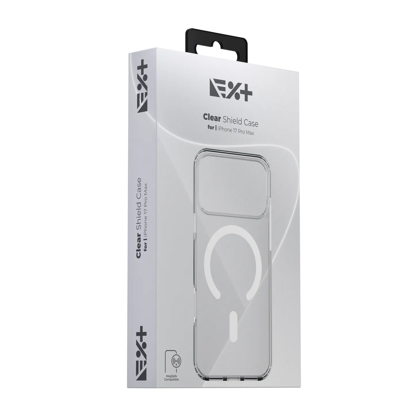 Next One Clear Shield maska s MagSafe za iPhone 17 Pro Max — Next One Clear Shield maska s MagSafe za iPhone 17 Pro Max