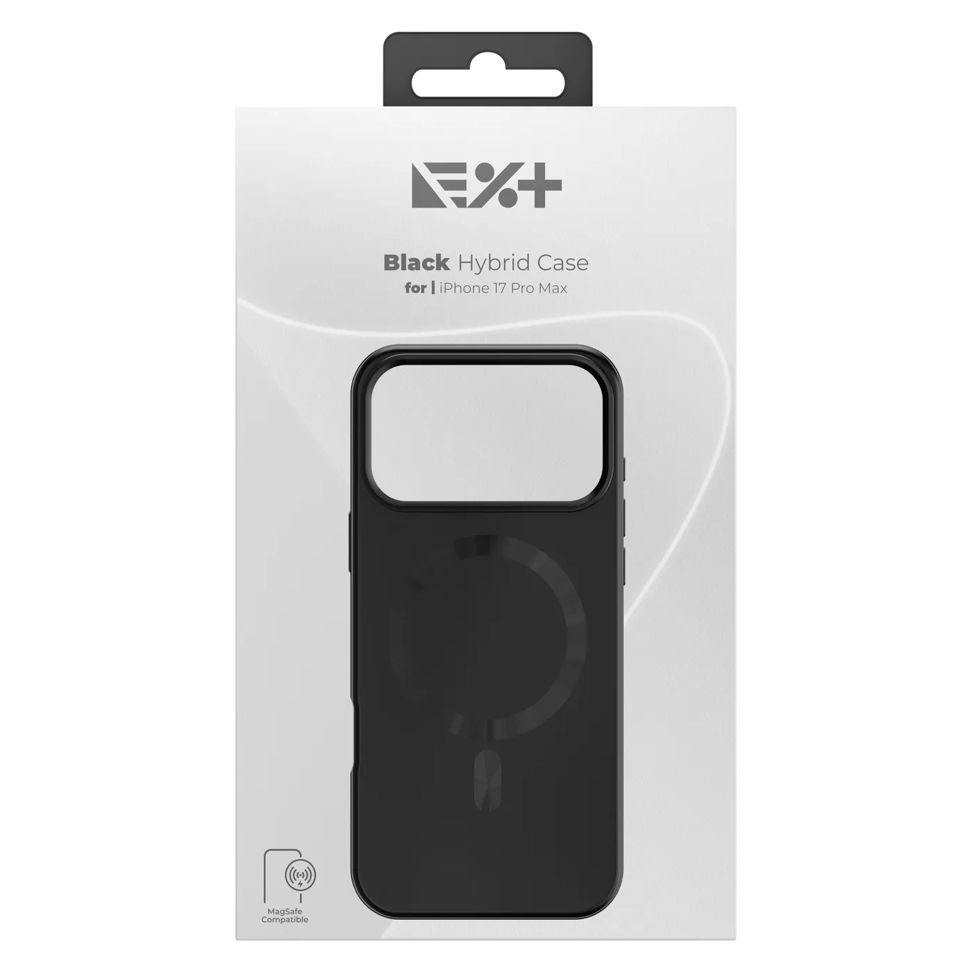 Next One hibridna maska za iPhone 17 Pro Max - crna — Next One hibridna maska za iPhone 17 Pro Max - crna