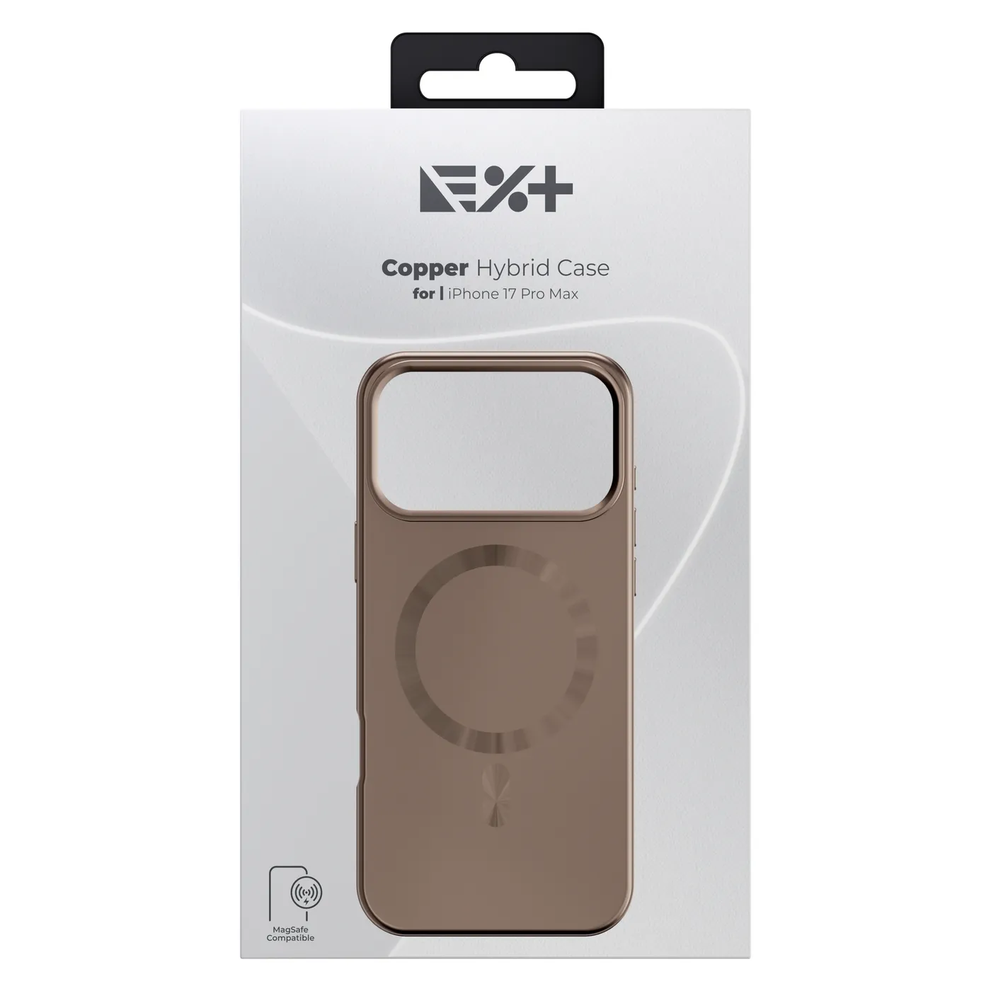 Next One hibridna maska za iPhone 17 Pro Max - bakrena — Next One hibridna maska za iPhone 17 Pro Max - bakrena