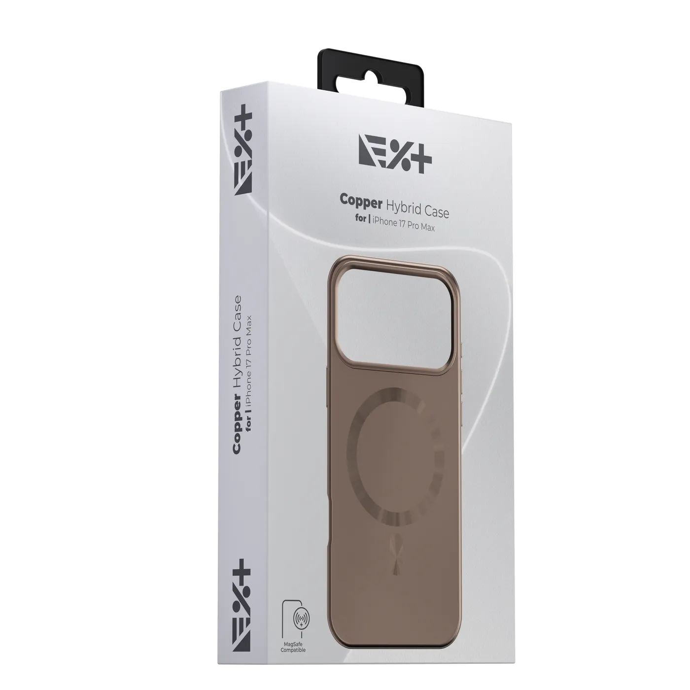 Next One hibridna maska za iPhone 17 Pro Max - bakrena — Next One hibridna maska za iPhone 17 Pro Max - bakrena
