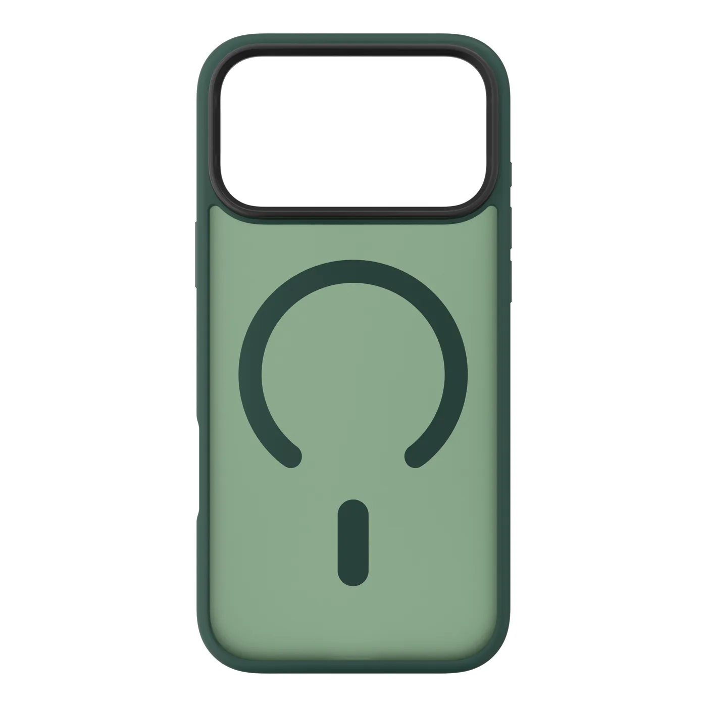 Next One Mist Shield maska s MagSafe za iPhone 17 Pro Max - zelena — Next One Mist Shield maska s MagSafe za iPhone 17 Pro Max - zelena
