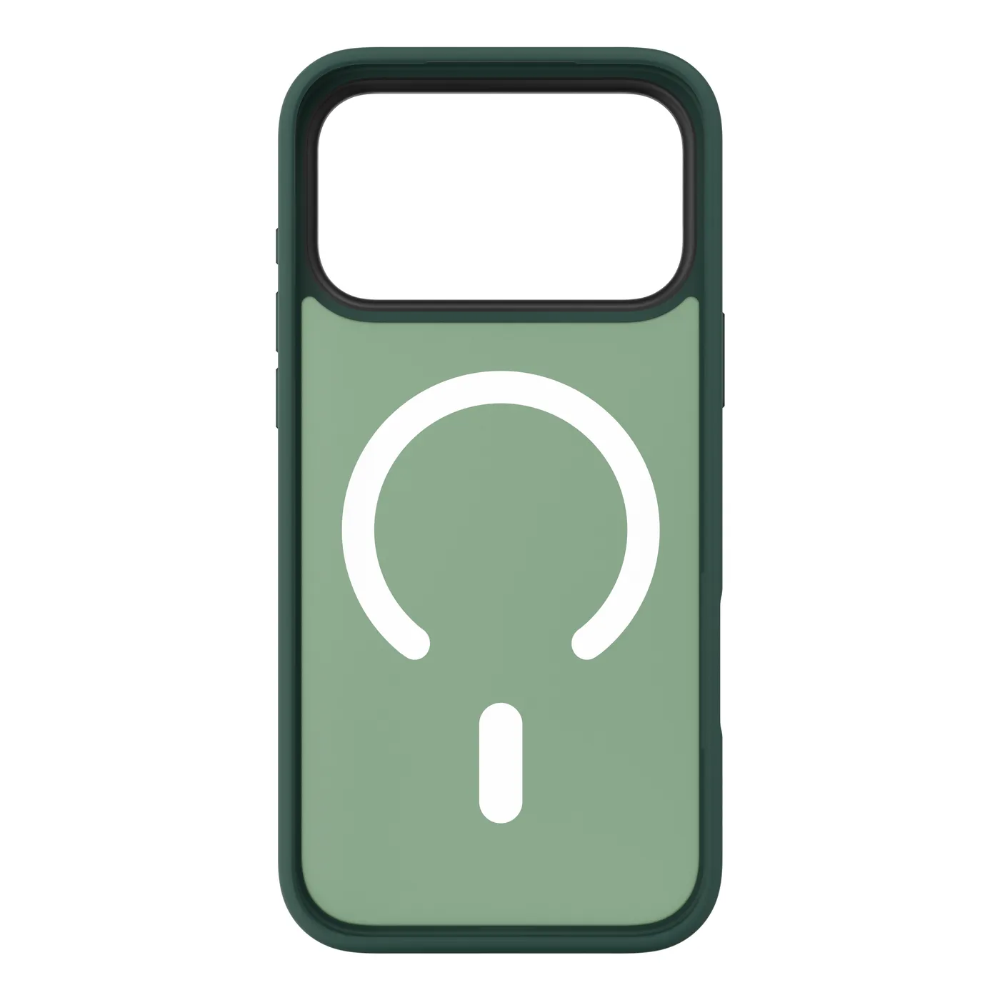 Next One Mist Shield maska s MagSafe za iPhone 17 Pro Max - zelena — Next One Mist Shield maska s MagSafe za iPhone 17 Pro Max - zelena