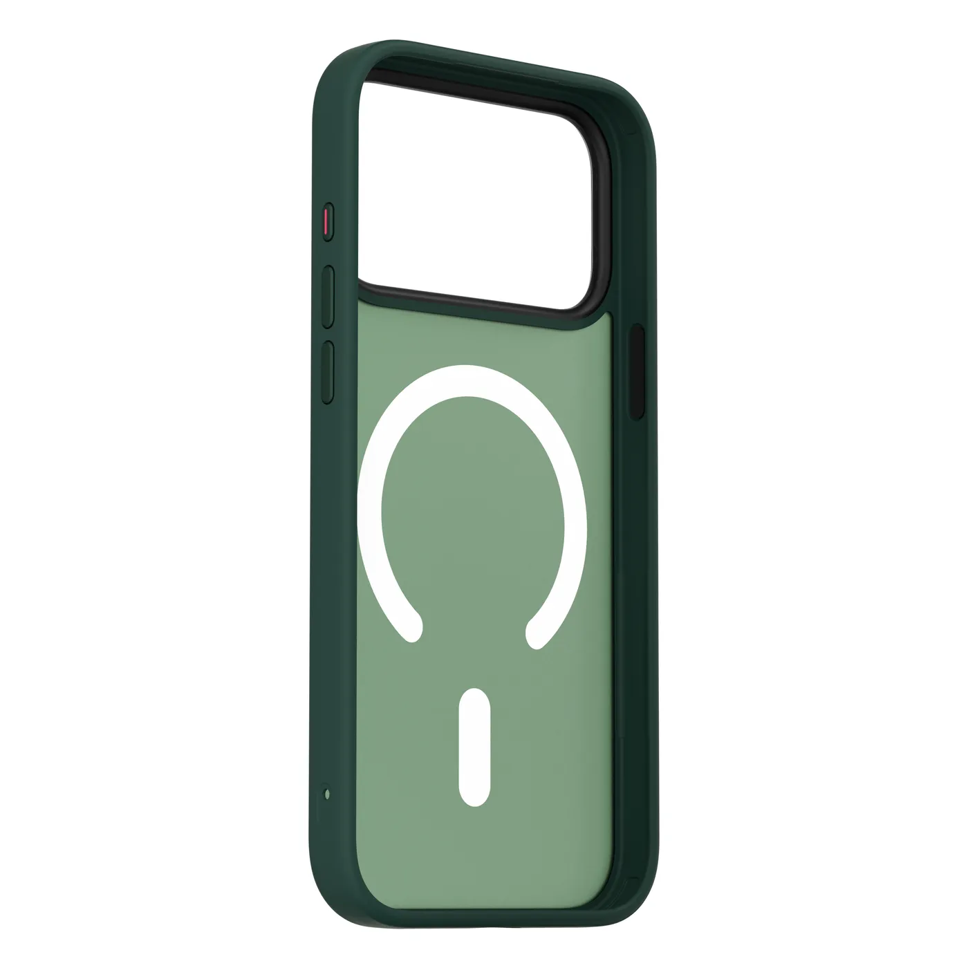 Next One Mist Shield maska s MagSafe za iPhone 17 Pro Max - zelena — Next One Mist Shield maska s MagSafe za iPhone 17 Pro Max - zelena