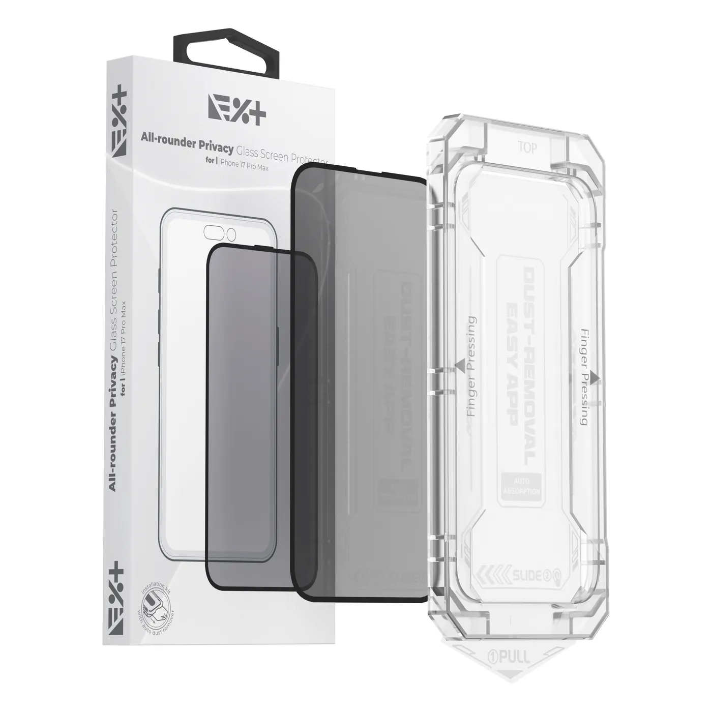 Next One All-rounder Privacy zaštita zaslona za iPhone 17 Pro Max — Next One All-rounder Privacy zaštita zaslona za iPhone 17 Pro Max
