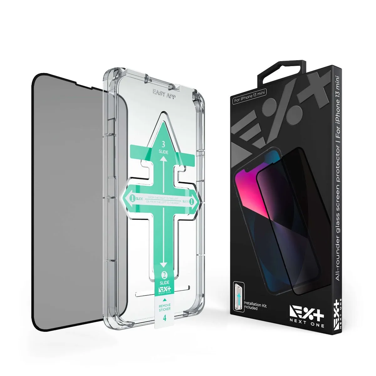 Next One All-rounder Privacy zaštita zaslona za iPhone 13 mini — Next One All-rounder Privacy zaštita zaslona za iPhone 13 mini