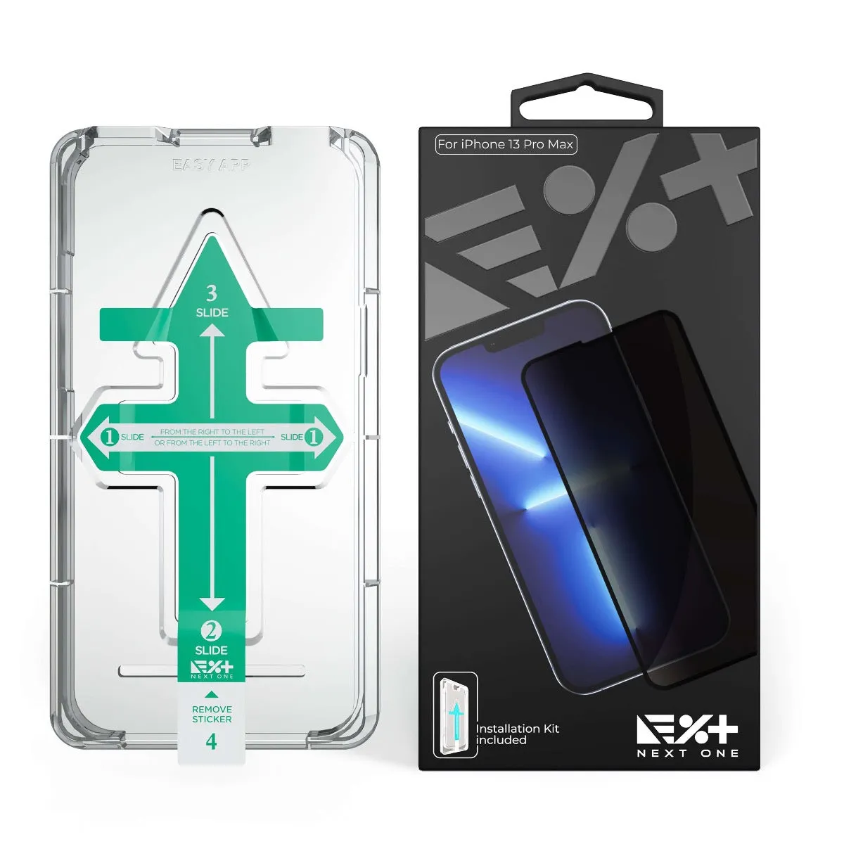 Next One All-rounder Privacy zaštita zaslona za iPhone 13 Pro Max — Next One All-rounder Privacy zaštita zaslona za iPhone 13 Pro Max