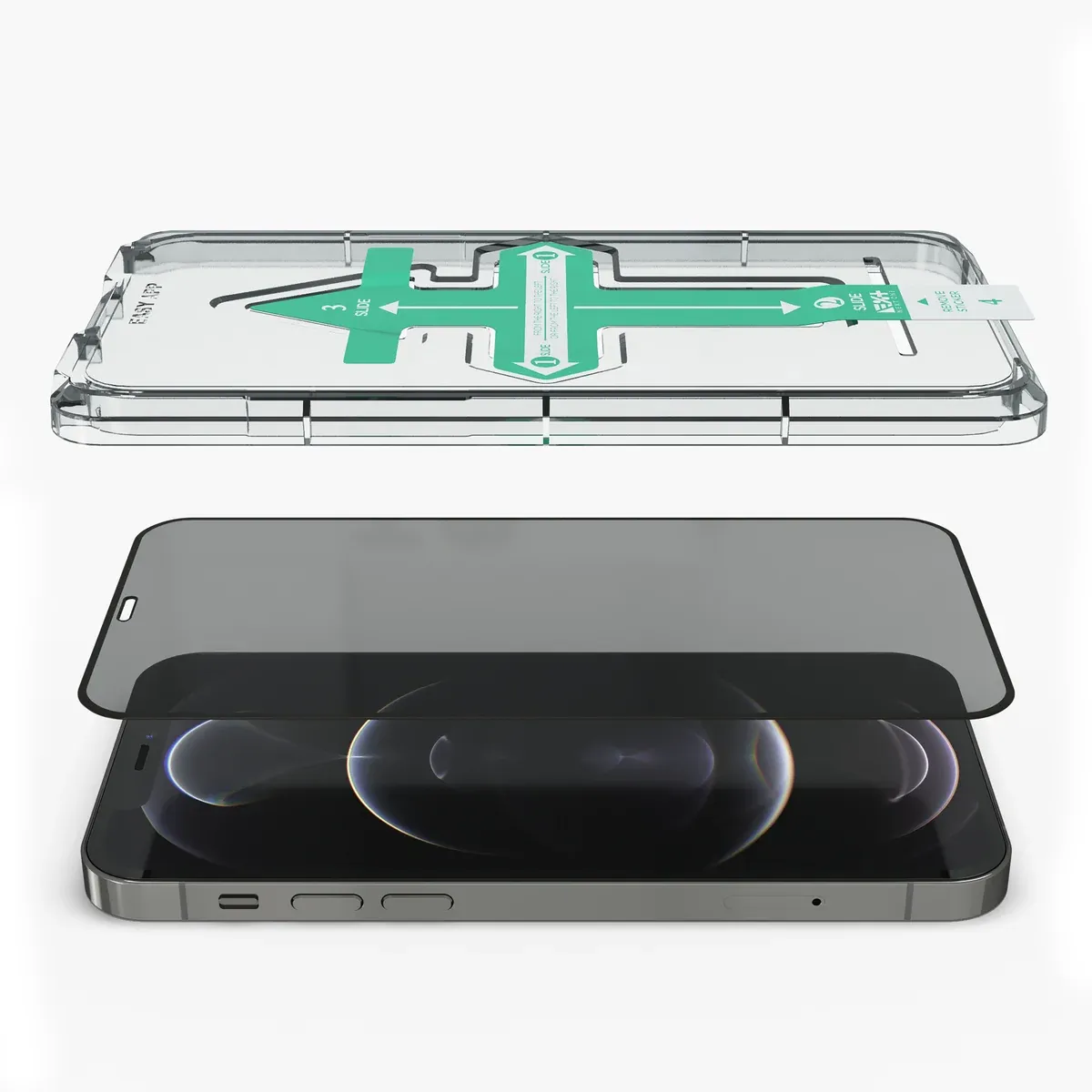Next One All-rounder Privacy zaštita zaslona za iPhone 12 Pro Max — Next One All-rounder Privacy zaštita zaslona za iPhone 12 Pro Max