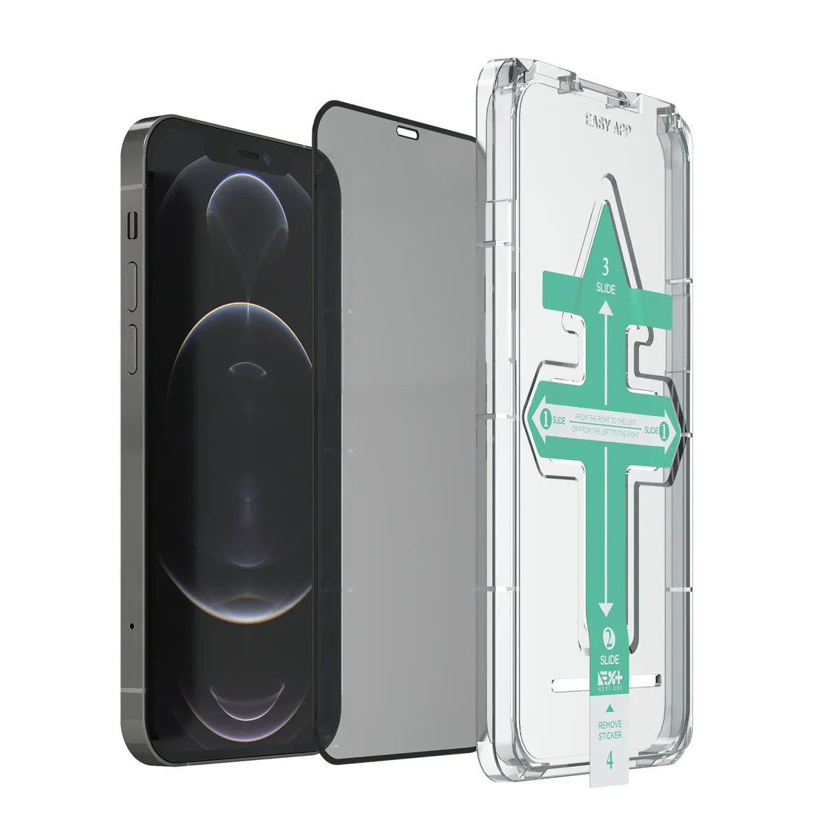 Next One All-rounder Privacy zaštita zaslona za iPhone 12 Pro Max — Next One All-rounder Privacy zaštita zaslona za iPhone 12 Pro Max