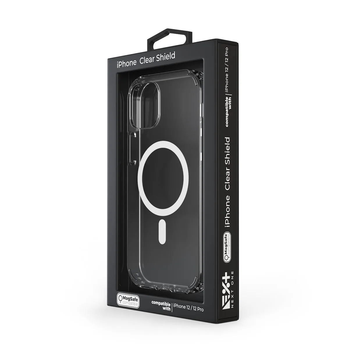 Next One Clear Shield maska s MagSafe za iPhone 12/12 Pro — Next One Clear Shield maska s MagSafe za iPhone 12/12 Pro