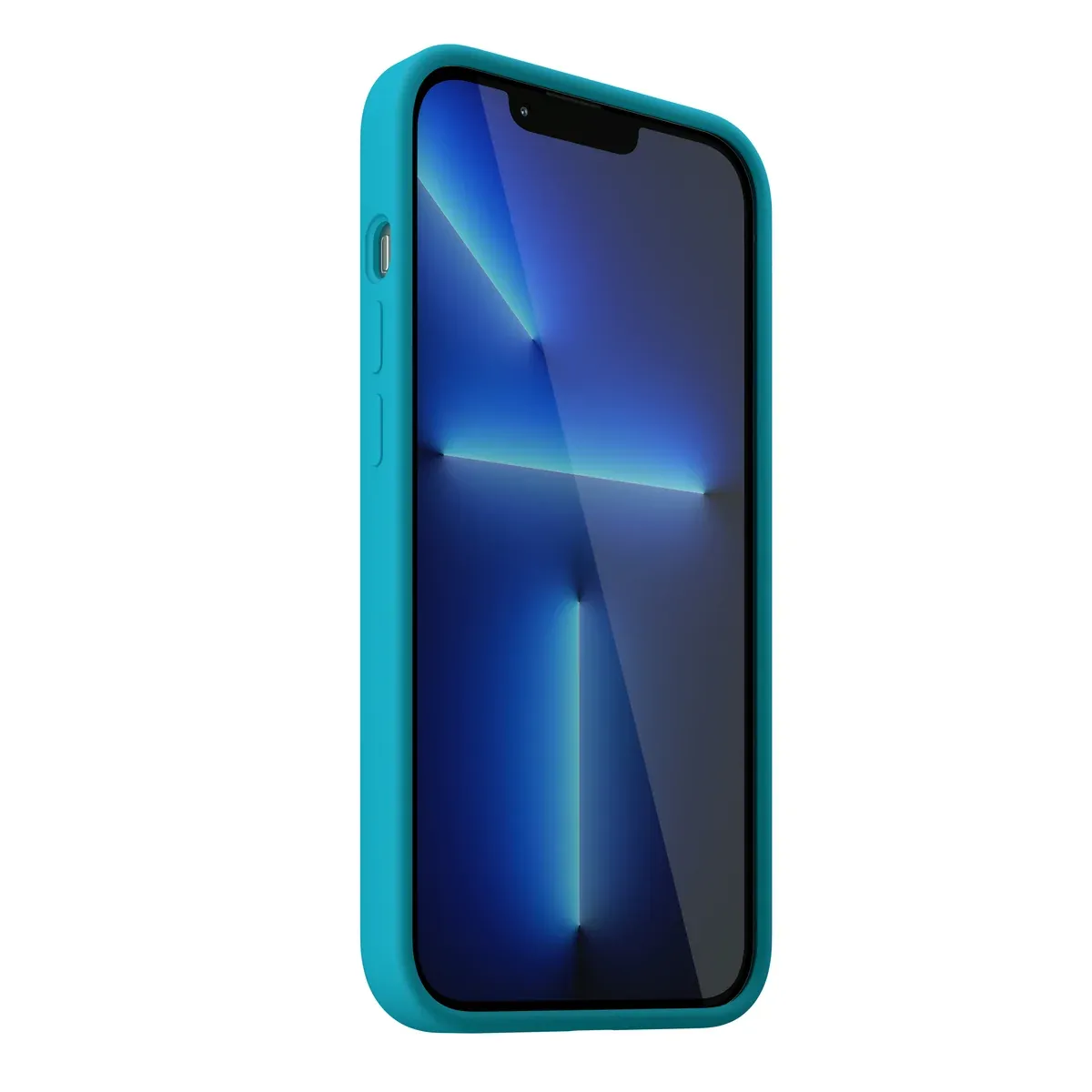 Next One silikonska maska za iPhone 13 Pro - list zelena — Next One silikonska maska za iPhone 13 Pro - list zelena