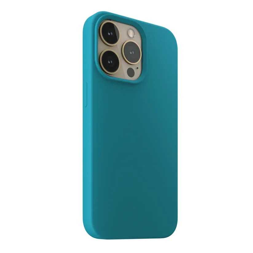 Next One silikonska maska za iPhone 13 Pro - list zelena — Next One silikonska maska za iPhone 13 Pro - list zelena