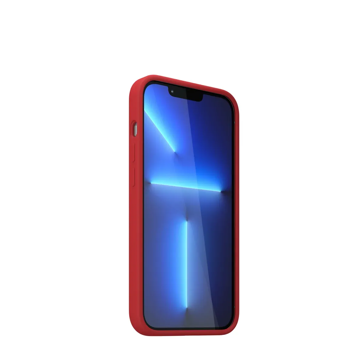 Next One silikonska maska za iPhone 13 Pro - crvena — Next One silikonska maska za iPhone 13 Pro - crvena