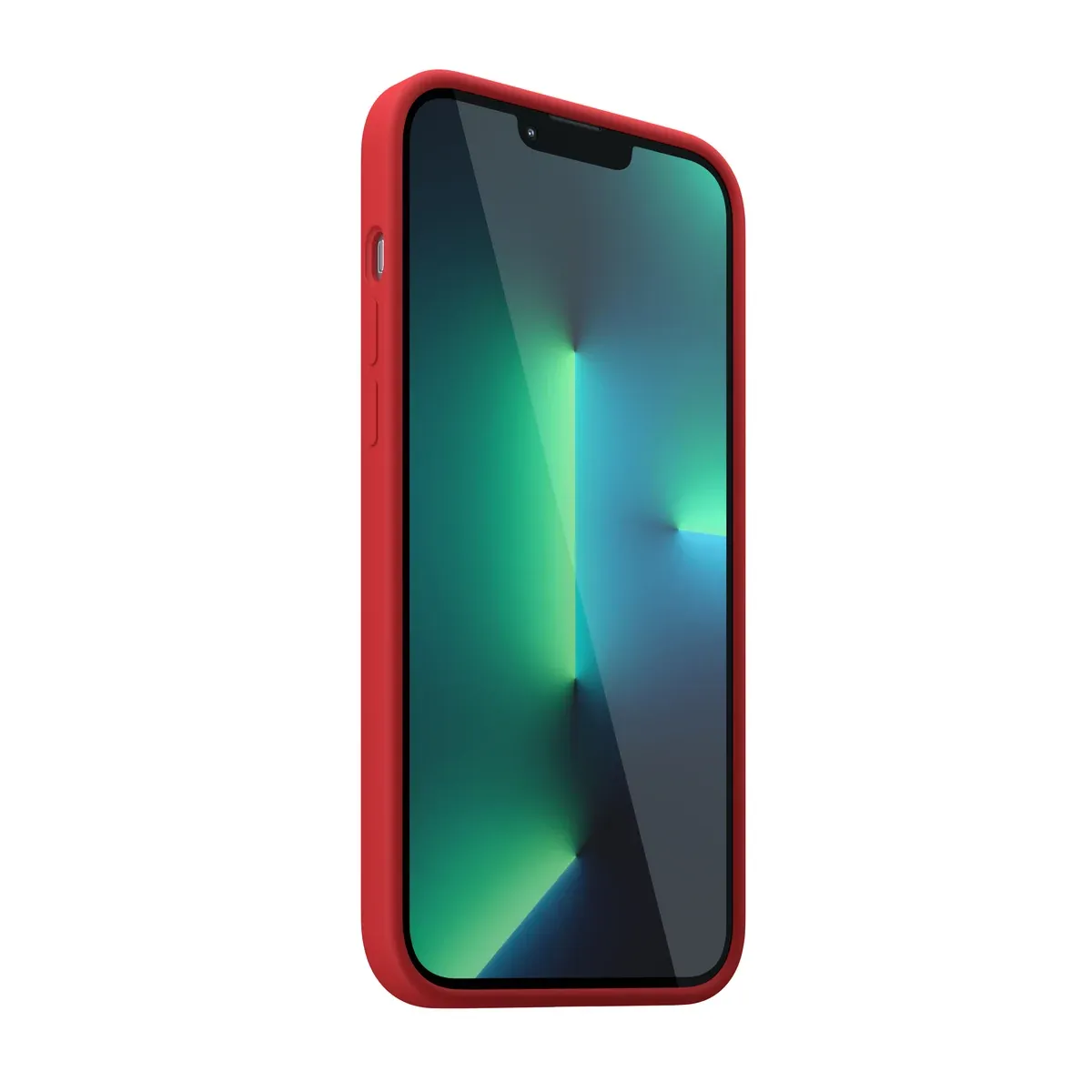 Next One silikonska maska za iPhone 13 Pro Max - crvena — Next One silikonska maska za iPhone 13 Pro Max - crvena