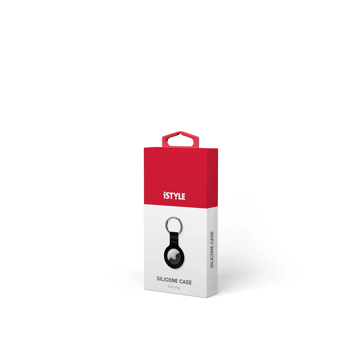 iStyle Silicone Case for AirTag - crna — iStyle Silicone Case for AirTag - crna