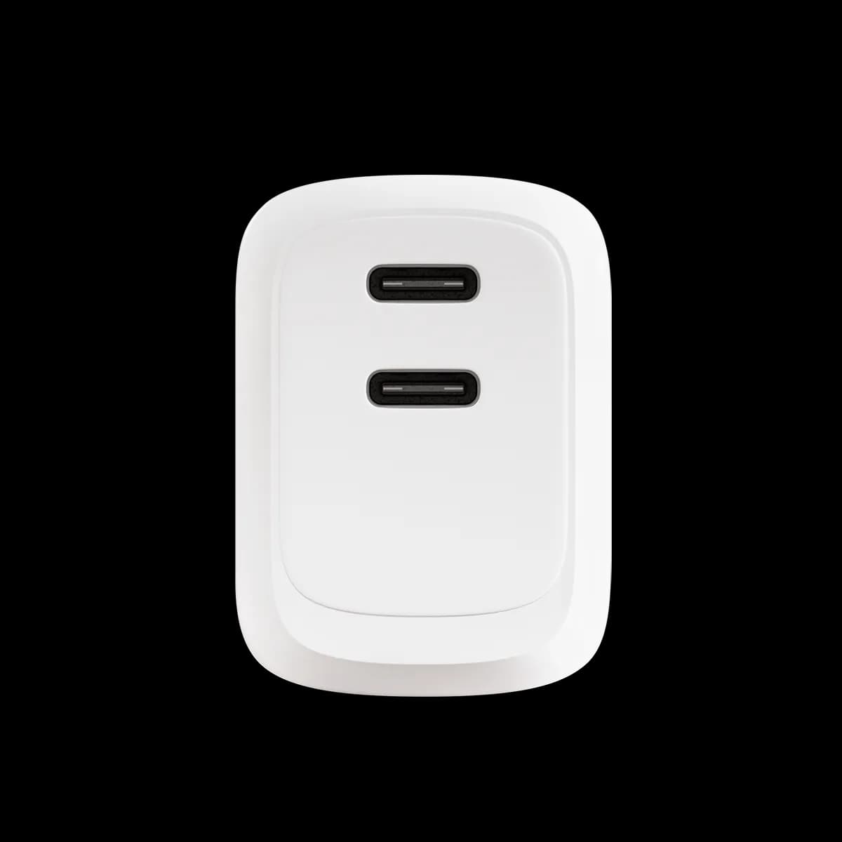 iSTYLE Double USB-C punjač 45 W - bijeli — iSTYLE Double USB-C punjač 45 W - bijeli
