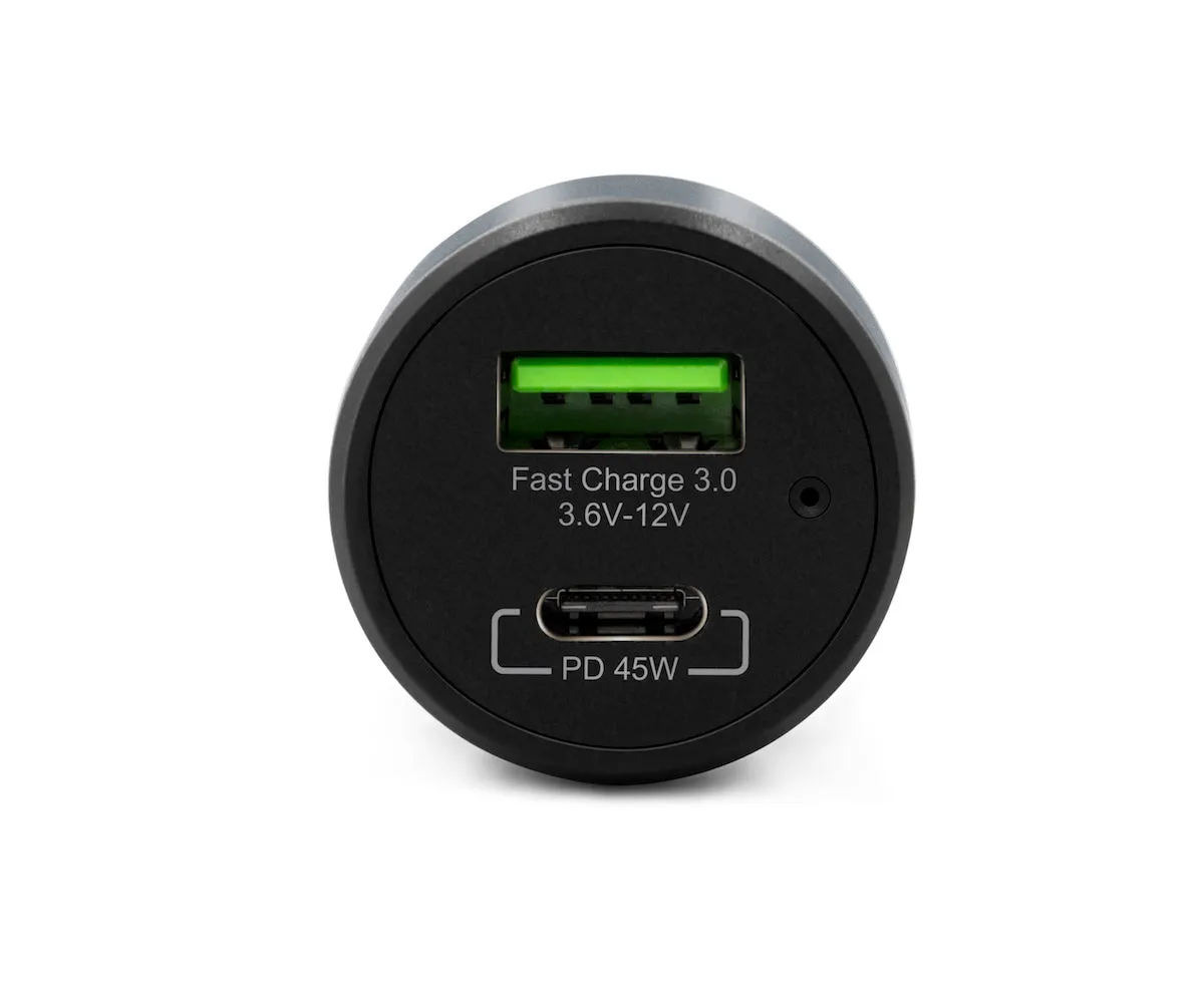 iSTYLE 45 W PD punjač za auto - svemirski siva — iSTYLE 45 W PD punjač za auto - svemirski siva