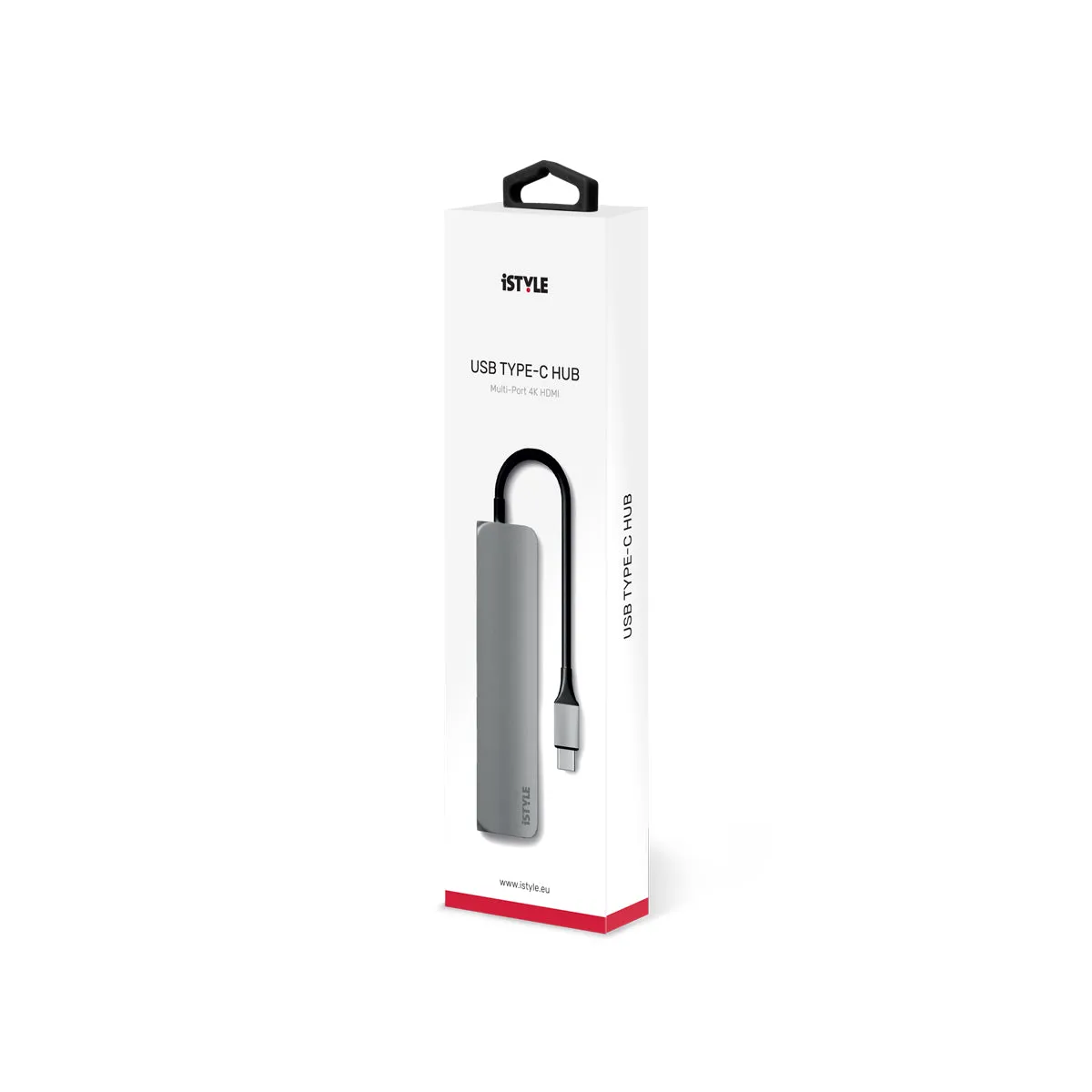 iSTYLE USB Type-C HUB 4K HDMI - svemirski siva/crna — iSTYLE USB Type-C HUB 4K HDMI - svemirski siva/crna