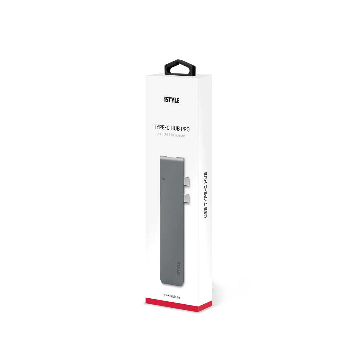 iSTYLE USB Type-C HUB PRO - svemirski siva/crna — iSTYLE USB Type-C HUB PRO - svemirski siva/crna