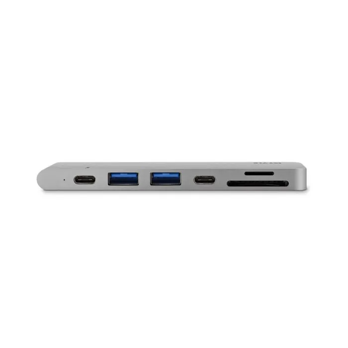iSTYLE USB Type-C HUB PRO - srebrna/crna — iSTYLE USB Type-C HUB PRO - srebrna/crna
