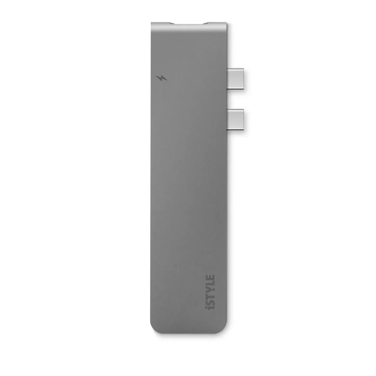 iSTYLE USB Type-C HUB PRO - svemirski siva/crna — iSTYLE USB Type-C HUB PRO - svemirski siva/crna