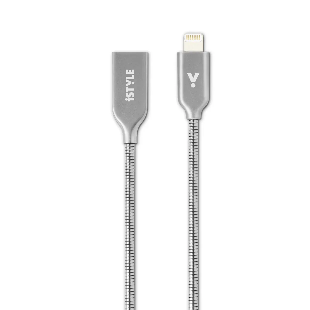 iSTYLE METAL CABLE 1.2m (2019) - srebrni — iSTYLE METAL CABLE 1.2m (2019) - srebrni