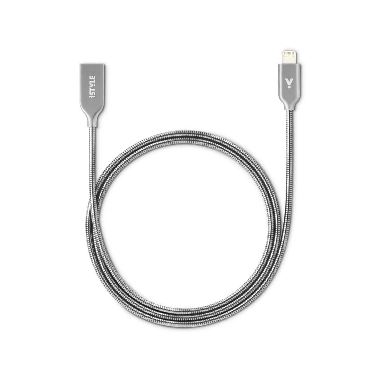 iSTYLE METAL CABLE 1.2m (2019) - srebrni — iSTYLE METAL CABLE 1.2m (2019) - srebrni