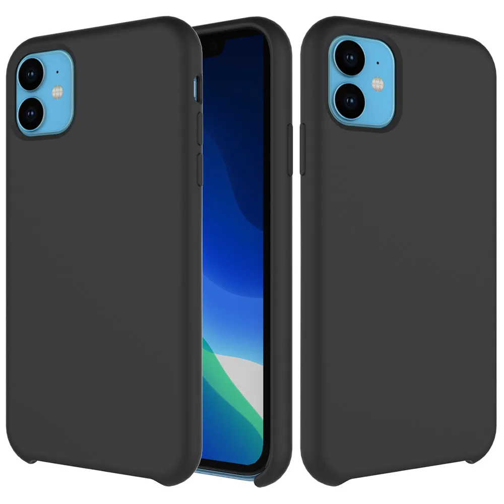 Next One silikonska maska za iPhone 11 - crna — Next One silikonska maska za iPhone 11 - crna