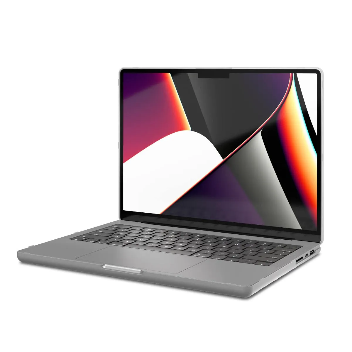 Next One Safeguard za MacBook Pro 14" Retina (2021/2023) - maglovito prozirna — Next One Safeguard za MacBook Pro 14" Retina (2021/2023) - maglovito prozirna