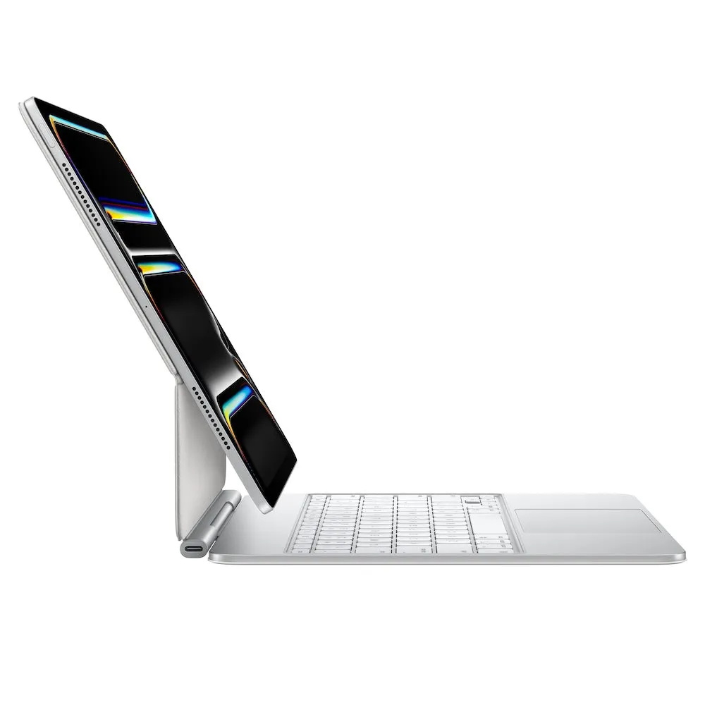 Apple Magic Keyboard za iPad Pro 13-inčni (M4) - međunarodna engleska - bijela — Apple Magic Keyboard za iPad Pro 13-inčni (M4) - međunarodna engleska - bijela