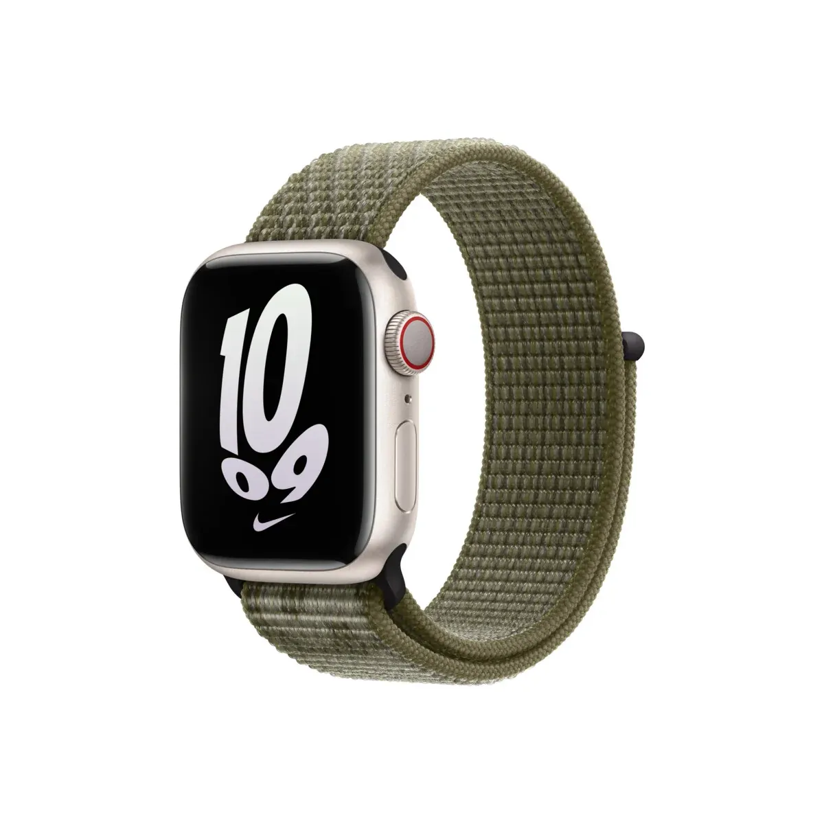 Apple Nike Sport Loop (41 mm) - sekvoja/čista platina — Apple Nike Sport Loop (41 mm) - sekvoja/čista platina