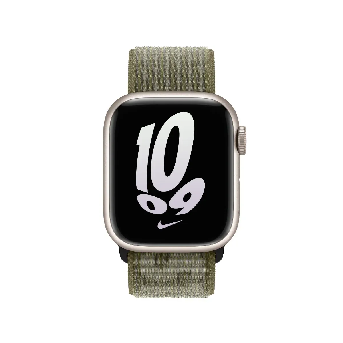 Apple Nike Sport Loop (45 mm) - sekvoja/čista platina — Apple Nike Sport Loop (45 mm) - sekvoja/čista platina